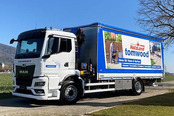 MAN TGS : Un camion robuste pour Tomwood AG