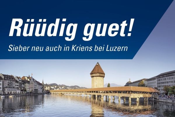Sieber Transport maintenant aussi en Suisse centrale