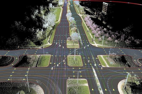 Audi Car-to-X - Datencloud Warnungen für sicheres Fahren