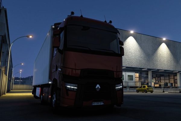 Neue Renault Modelle T & T High Evolution im Videospiel Euro Truck Simulator