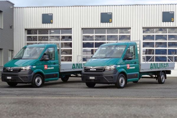 Trois MAN TGE pour Anliker AG Bauunternehmung