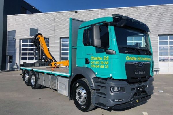 Le MAN TGS, un « travailleur forestier » parfait pour Christen Holztransporte GmbH
