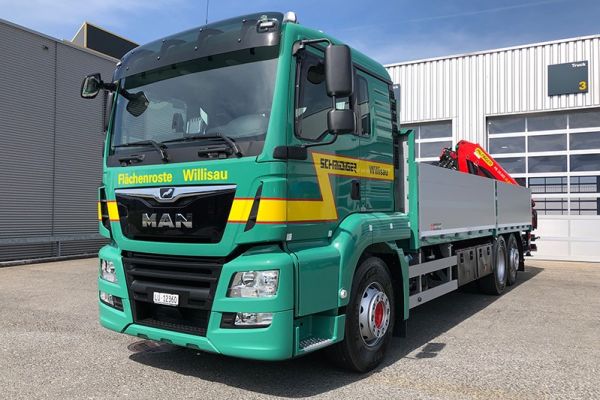 Le noveau MAN TGS de Schmidiger Betonelemente AG