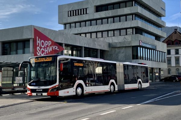 MAN Lion’s City Efficient Hybrid : AUTO AG SCHWYZ compte sur des bus hybrides